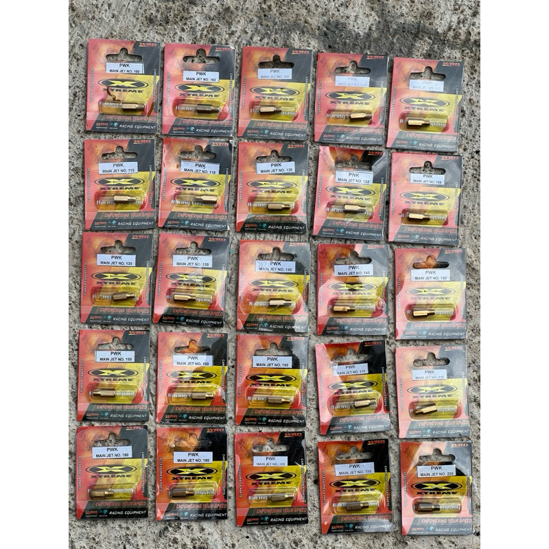 MAIN JET CARBURETOR PWK 90 95 100 102 105 108 110 112 115 118 120122 125 128 130 132 135 138 140 142