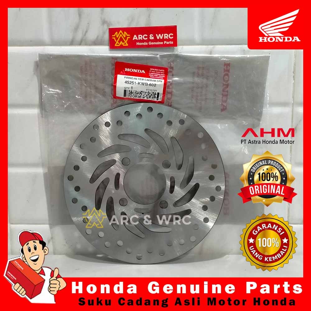 ใบมีดดิสหน้า Revo 110 Supra X 125 45251KWB602