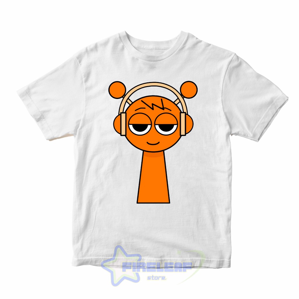 Incredibox SPRUNKI ORANGE เสื้อยืดเด็ก Top