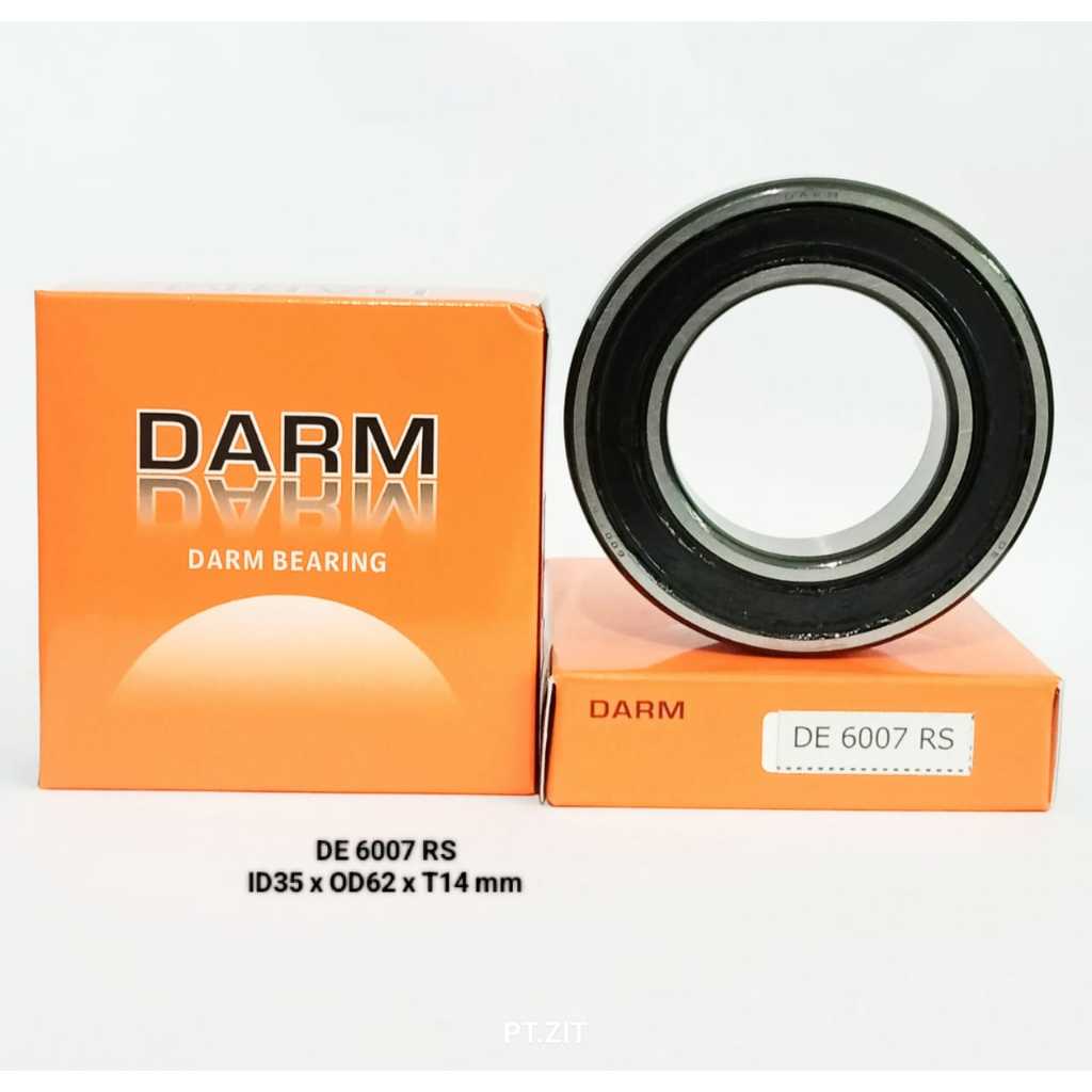 DARM DE 6007 RS บรรจุ 1 ชิ้น DARM Germany Bearing