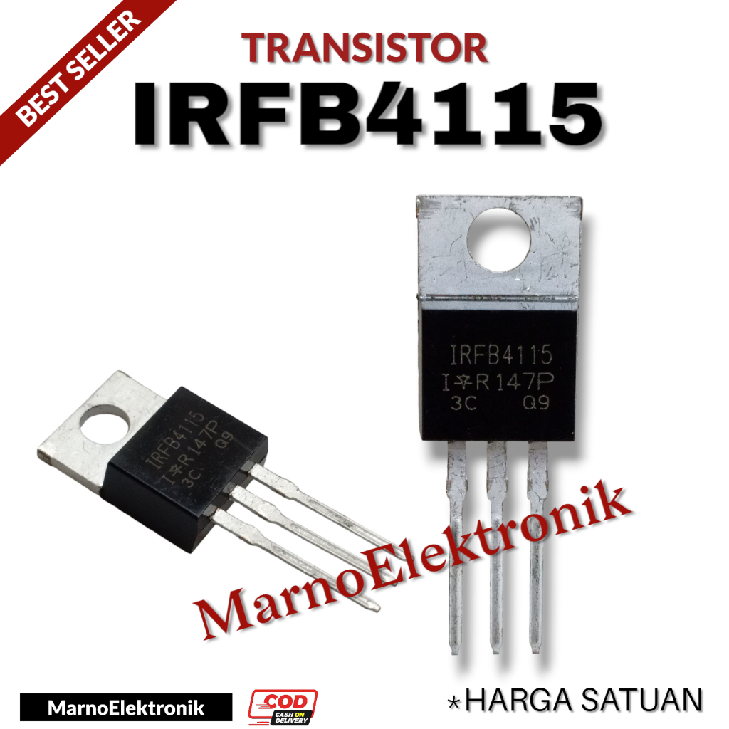 ทรานซิสเตอร์ TR IRFB4115 REMOVED IRFB 4115 IRFB-4115 ต้นฉบับต้นฉบับ