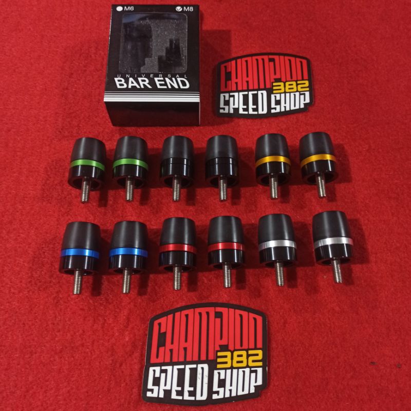 ปลายบาร์ Jalu Pendul Stang รุ่น R สั้น M8 ZX25R ZX25RR ZX4RR ZX4R ZX-25R ZX-25RR ZX-4R ZX-4RR Ninja 