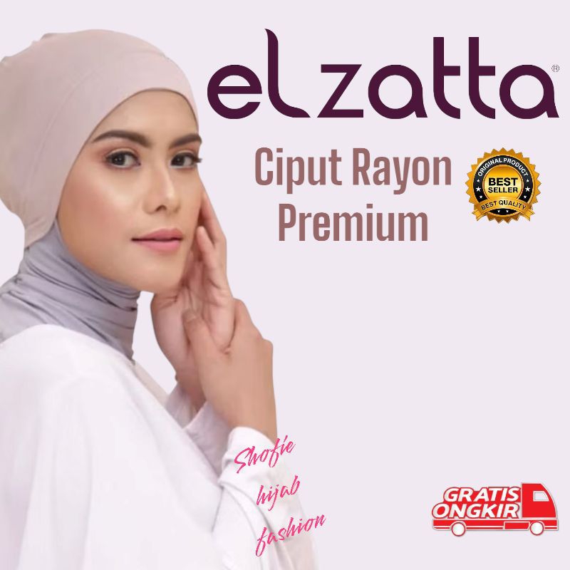 CIPUT RUMANA ELZATTA DALEMAN HIJAB RAYON MATERIAL ANTI-DIZZY ANTI-DIZZY