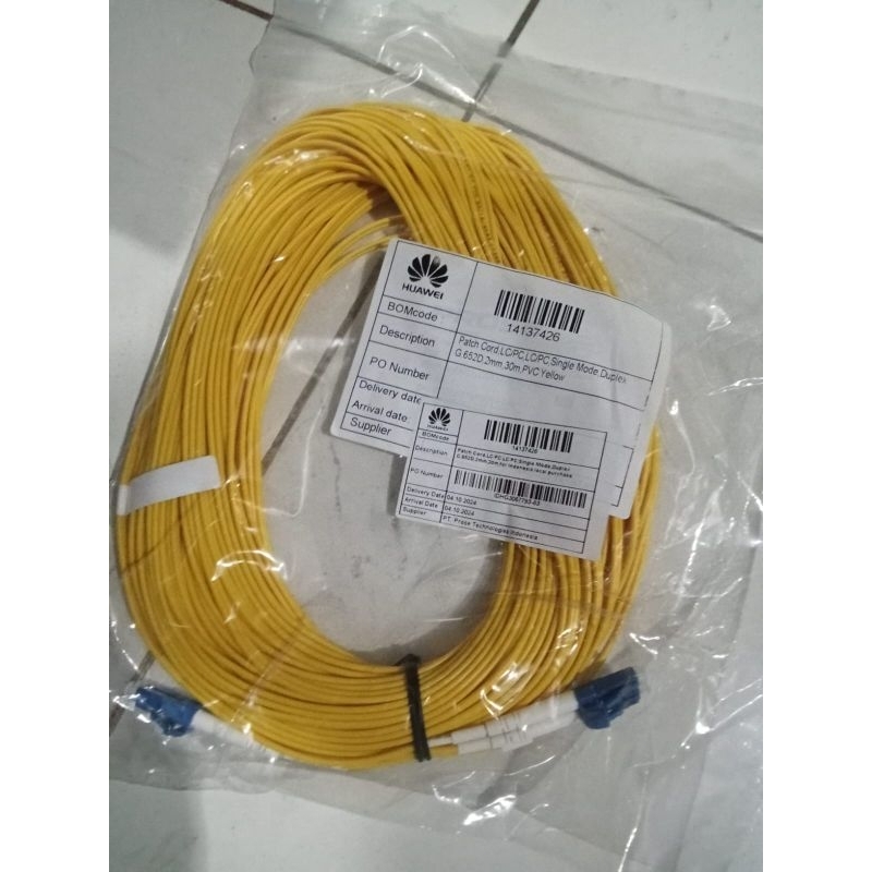 Duplex LCLC Duplex 30 ม. สายแพทช์แบบออปติคัลโหมดเดียว