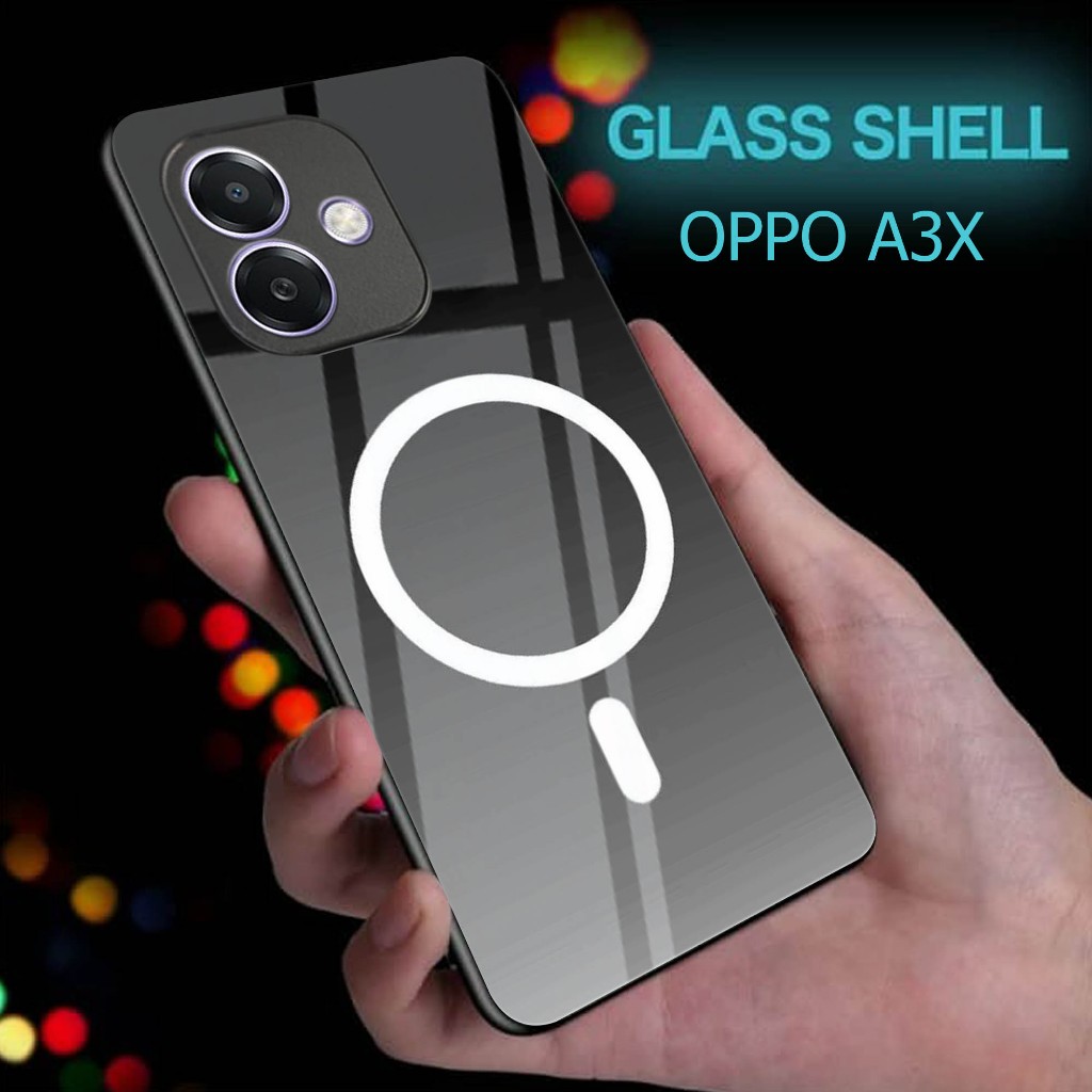 Softcase Glass Glitter สําหรับ Opp0 A3X - ปลอก Hp Opp0 A3X - เคสป้องกัน Hp Opp0 A3X - K149