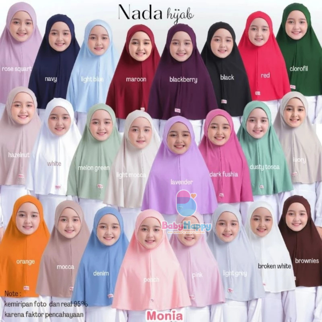 Monia NADA CHILDREN& 39;S HIJAB SERIES