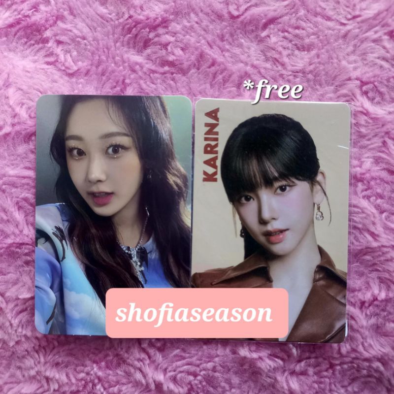 [READ DESCRIPTION] Ready Photocard Giselle aespa SMCU 2021