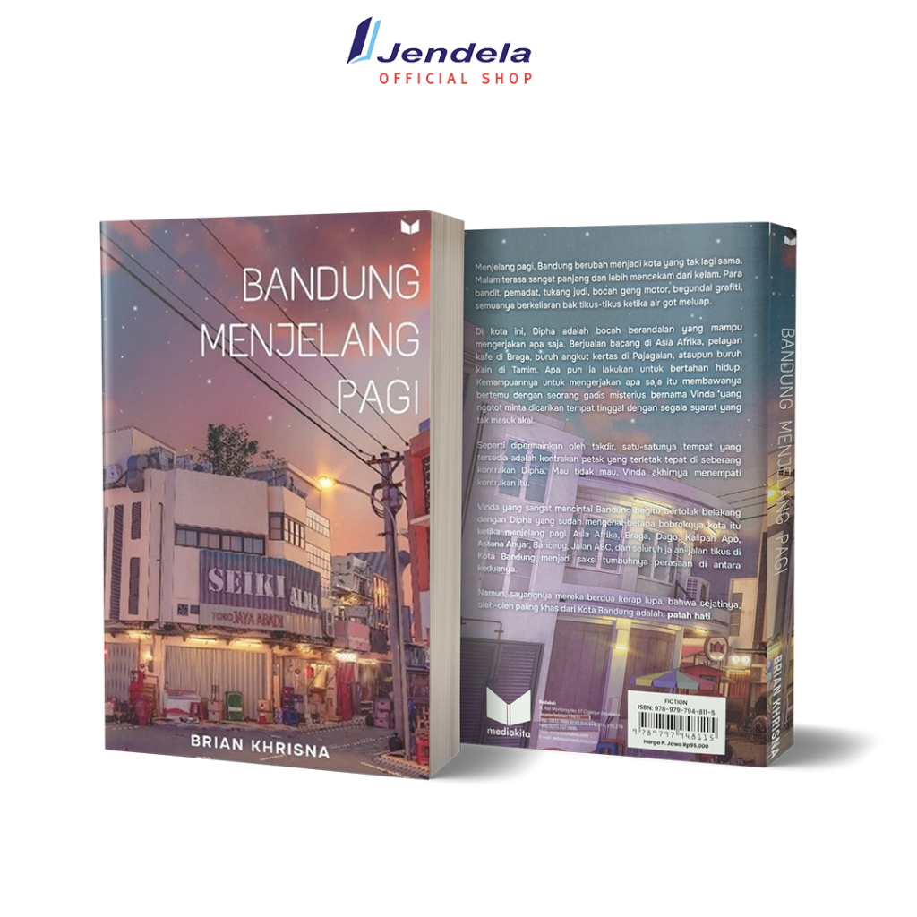Bandung Novel Book Approaching Morning Fiction Novel Book By Brian Khrisa - Mediakita