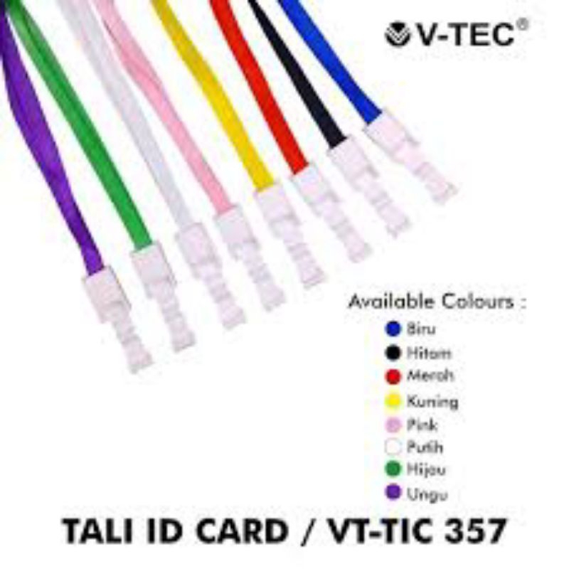 GANTUNGAN V-TEC U สายคล้องบัตร VT-TIC 357