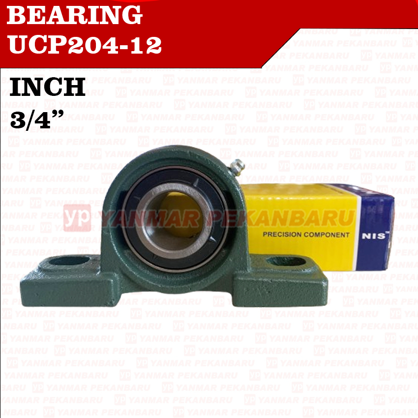 หมอนบล็อกแบริ่ง Lava นั่ง UCP204-12 UCP 204 3/4 INCH NIS
