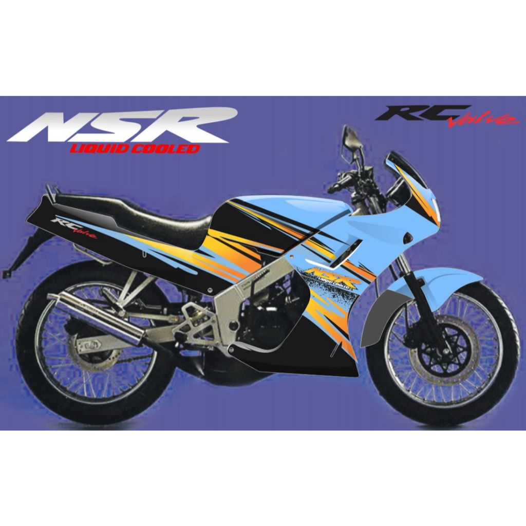 Honda Nsr r 150 Old Model Ori สติ๊กเกอร์สี Variations