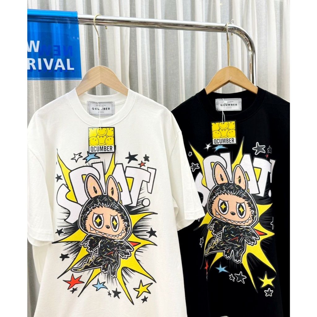 เสื้อยืด QCUMBER TOP สําหรับผู้หญิง-LABU SPLAT!