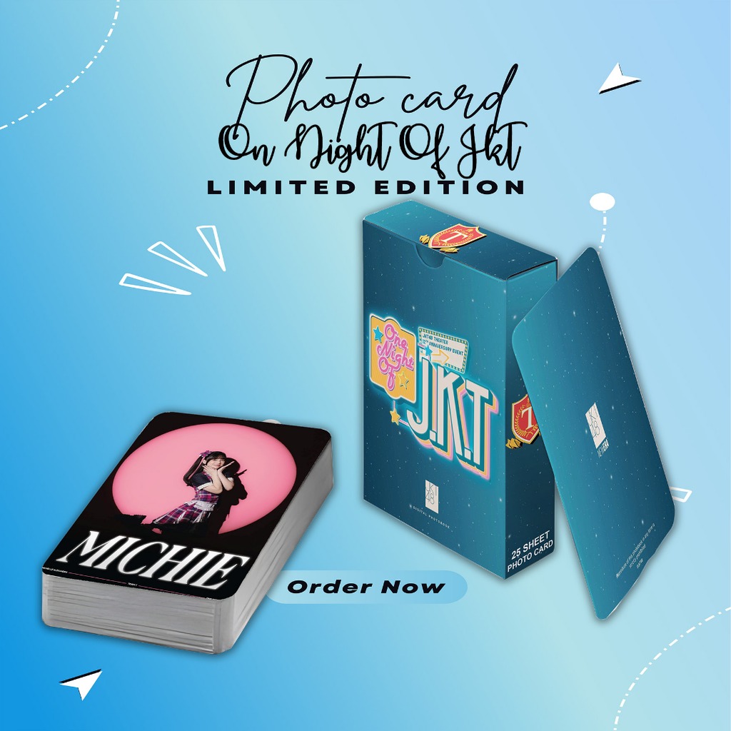 JKT48 ONE NIGHT OF JKT PREMIUM PHOTOCARD SET 25 แผ่น