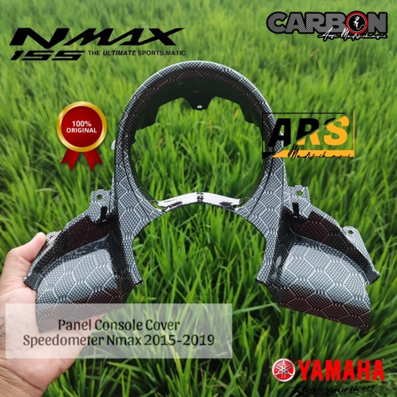Nmax Old Carbon WTP Hexagonal Motif Speedometer Cover แผงคอนโซล