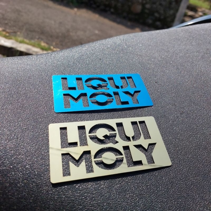 LIQUI MOLY สัญลักษณ์กอดสแตนเลสแบบมีรูของ Liqui MOLY