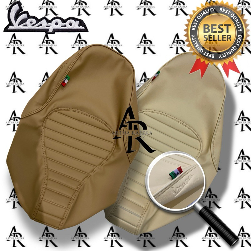 ผ้าคลุมเบาะมอเตอร์ไซค์ Vesmet (Vespa Matic)