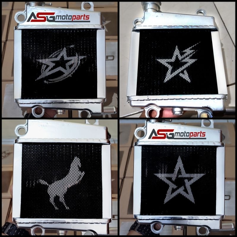 ฝาครอบตาข่ายหม้อน้ํา Vario Aerox Nmax (สุทธิ + แผ่นแคลมป์)