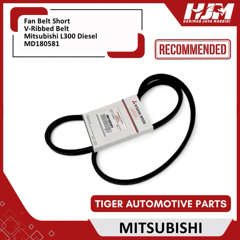 Fan Belt Short - V Ribbed Belt - Short Fan Belt Alternator L300 Diesel