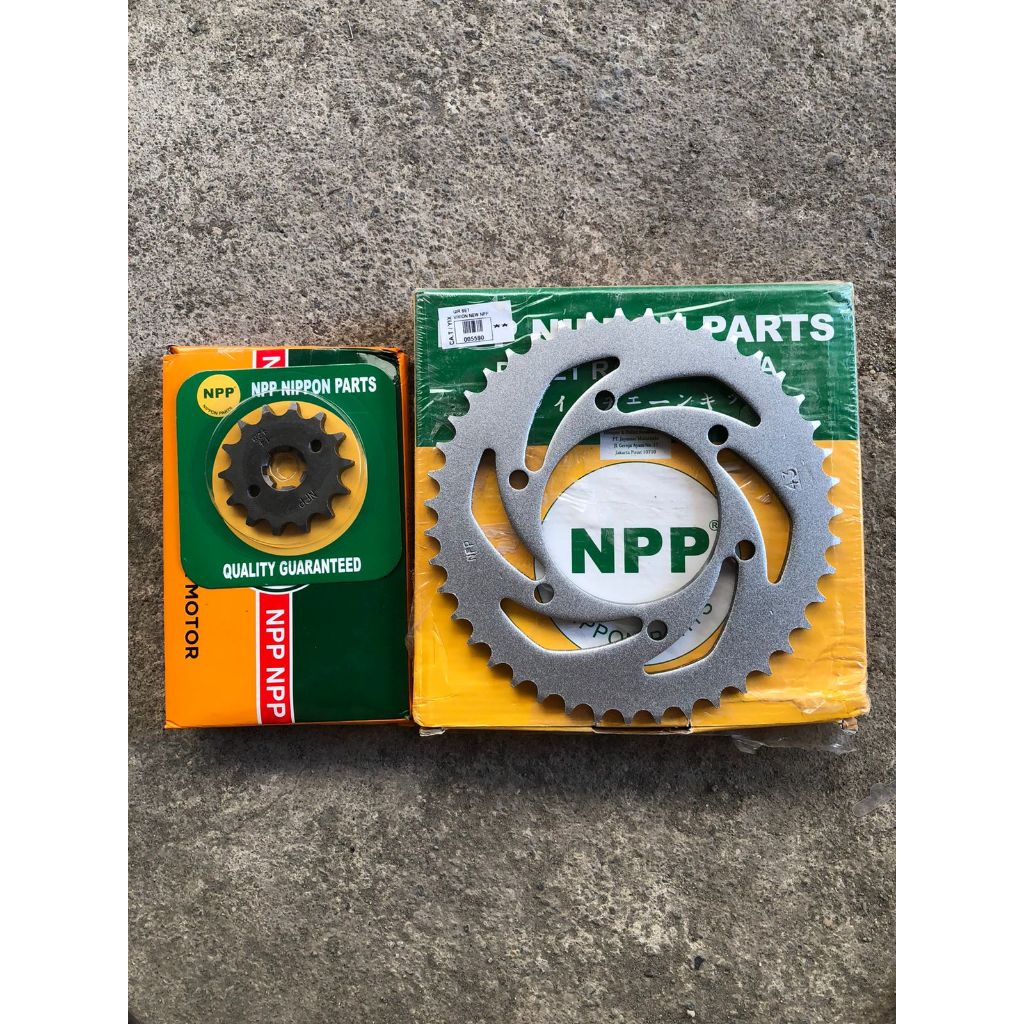 GIR SET R15 GEARSET GEAR SET DRIVE CHAIN KIT YAMAHA R15 OLD NPP