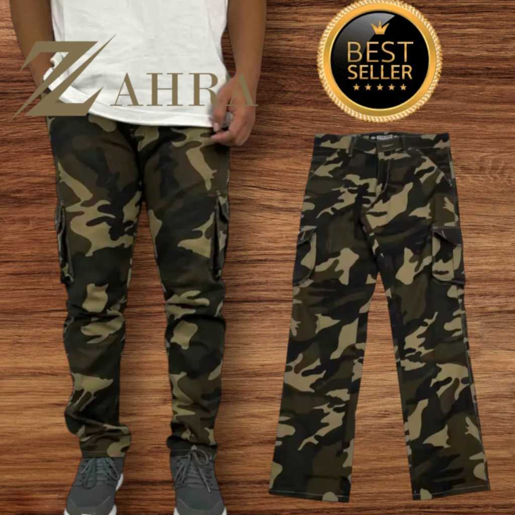 หนา MATERIAL WHATS MORE HISTORY กางเกงคาร์โก้ยืดสีน้ําตาลสําหรับผู้ชายและผู้หญิง 0 ต้นฉบับ