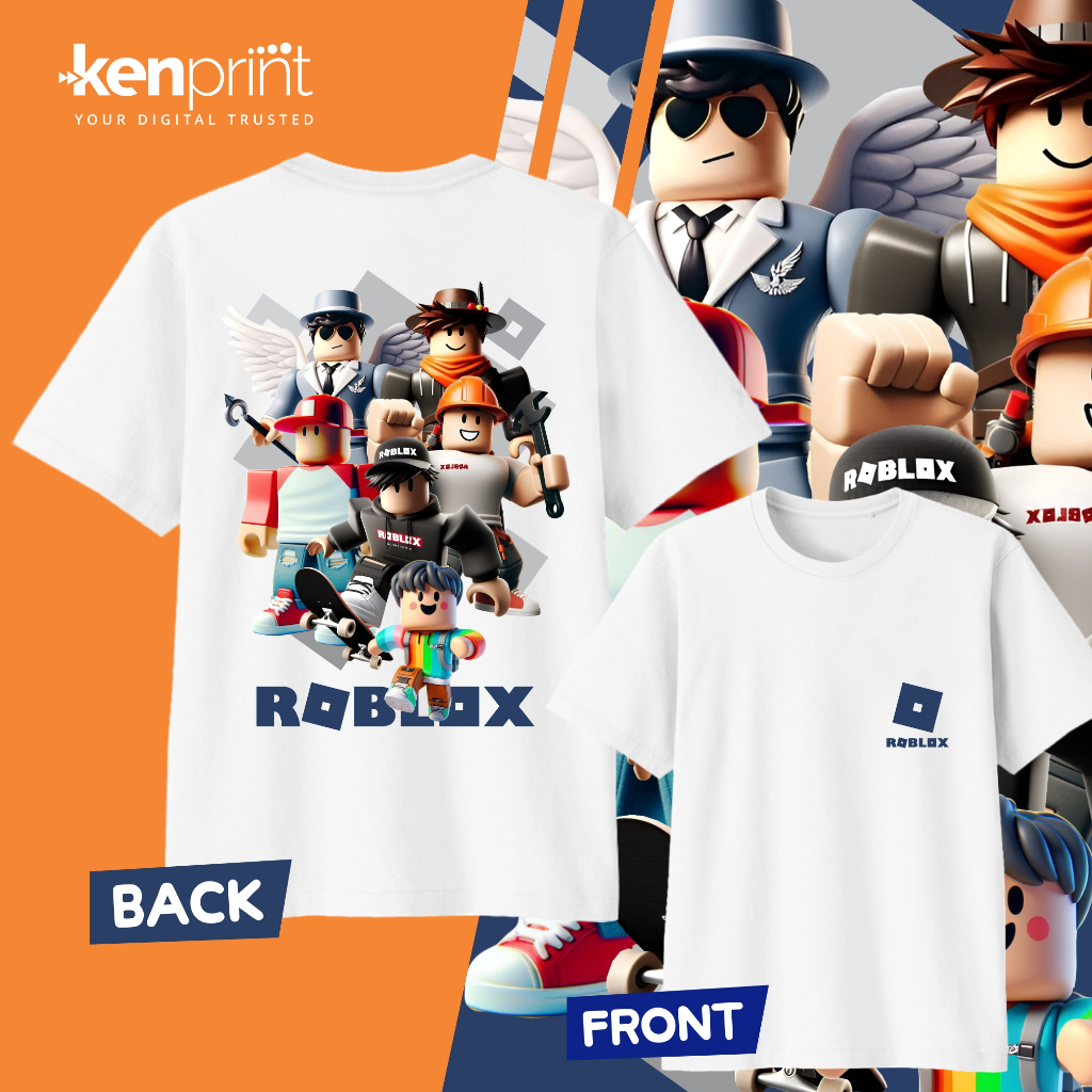 เสื้อยืด BLOKS GAME | อิฐ | ไม่ใช่อย่างเป็นทางการ | พรีเมี่ยมคอตตอน 30'ส - เด็ก วัยรุ่น & ผู้ใหญ่