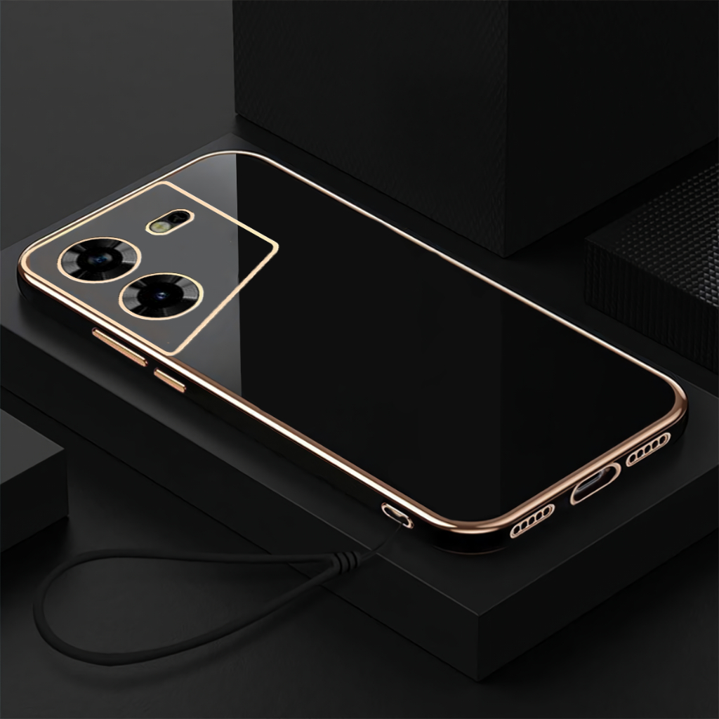 เคส Softcase Tecno Pova 5 เคสหรูหราชุบพรีเมี่ยม