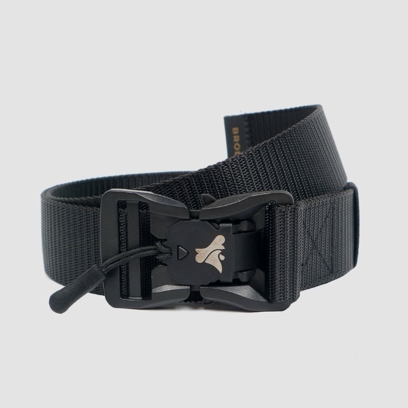 TACTICAL WEBBING BELT สีดํา | BRODO BELT