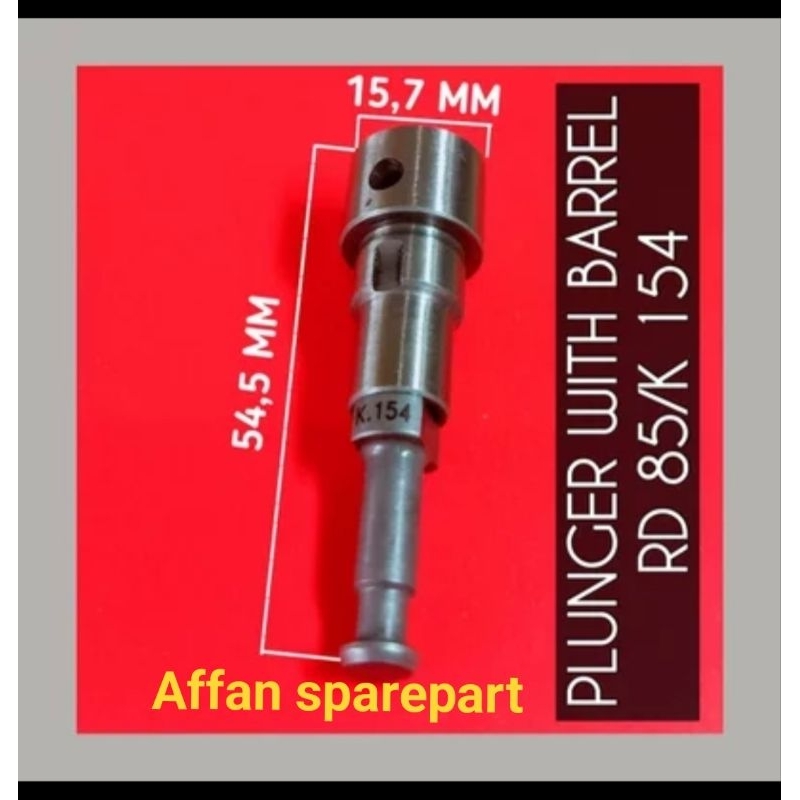 MESIN KUBOTA RD 75 - RD 85 PLUNGER สําหรับเครื่องยนต์ KUBOTA RD 75 - RD 85