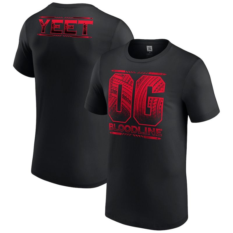 Wwe THE BLOODLINE OG BLOODLINE TSHIRT เสื้อยืด