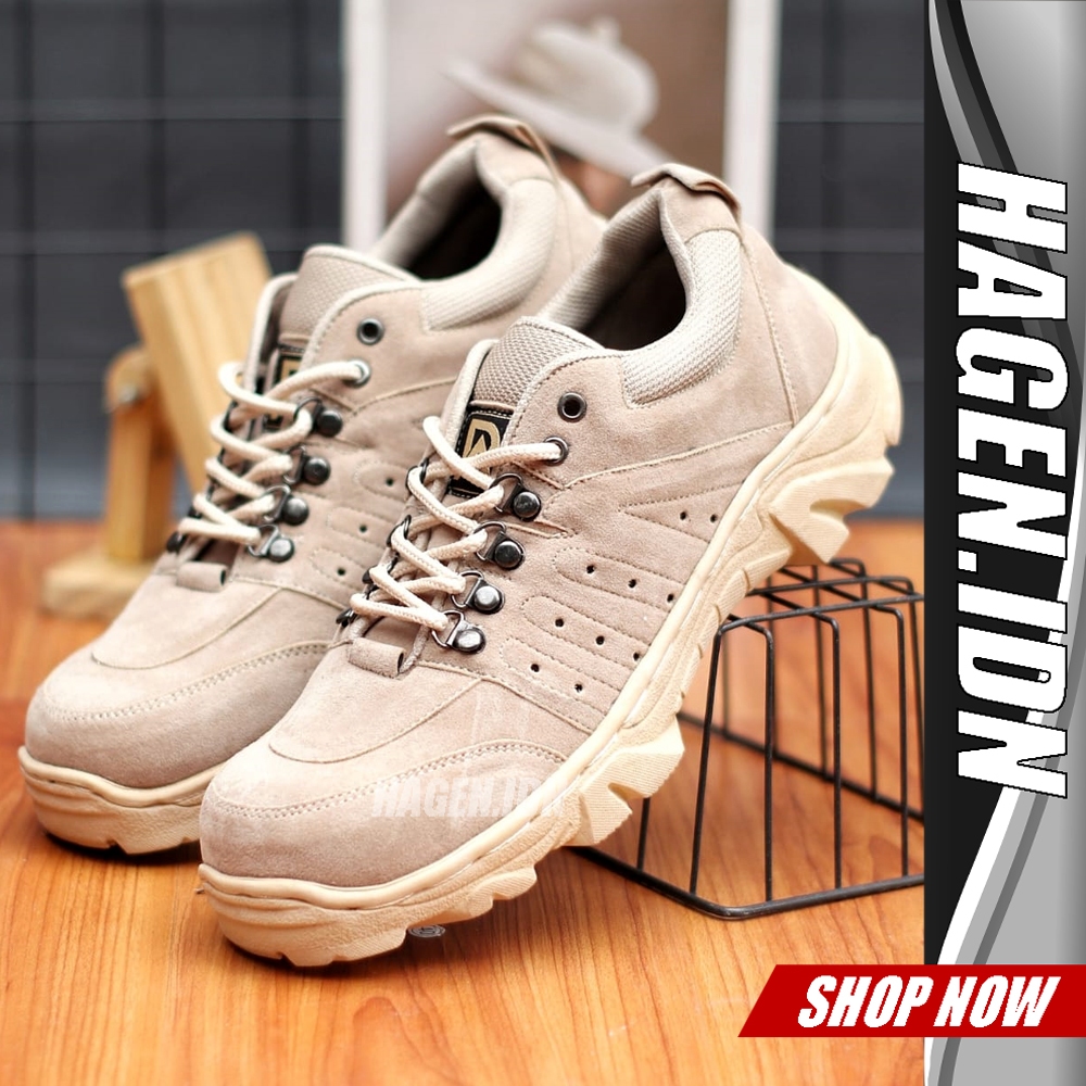 HGN Hiroft รองเท้าเซฟตี้ผู้ชาย Skyway รองเท้าบูทสั้น Steel Toe