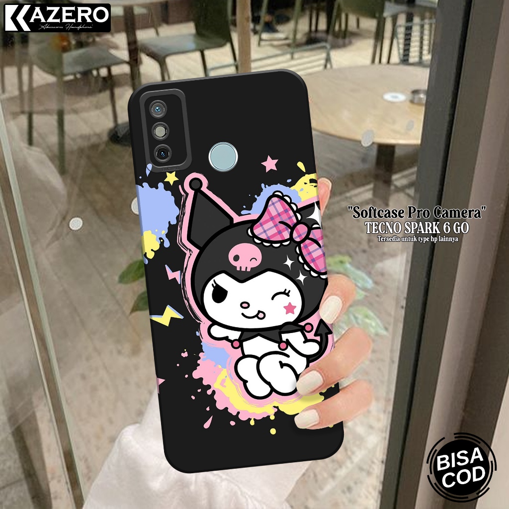Tecno Spark 6 Go Silicone - กล้อง Pro - เคสแฟชั่น เคสการ์ตูน Tecno Spark 6 Go - Tecno Spark 6 Go Cas