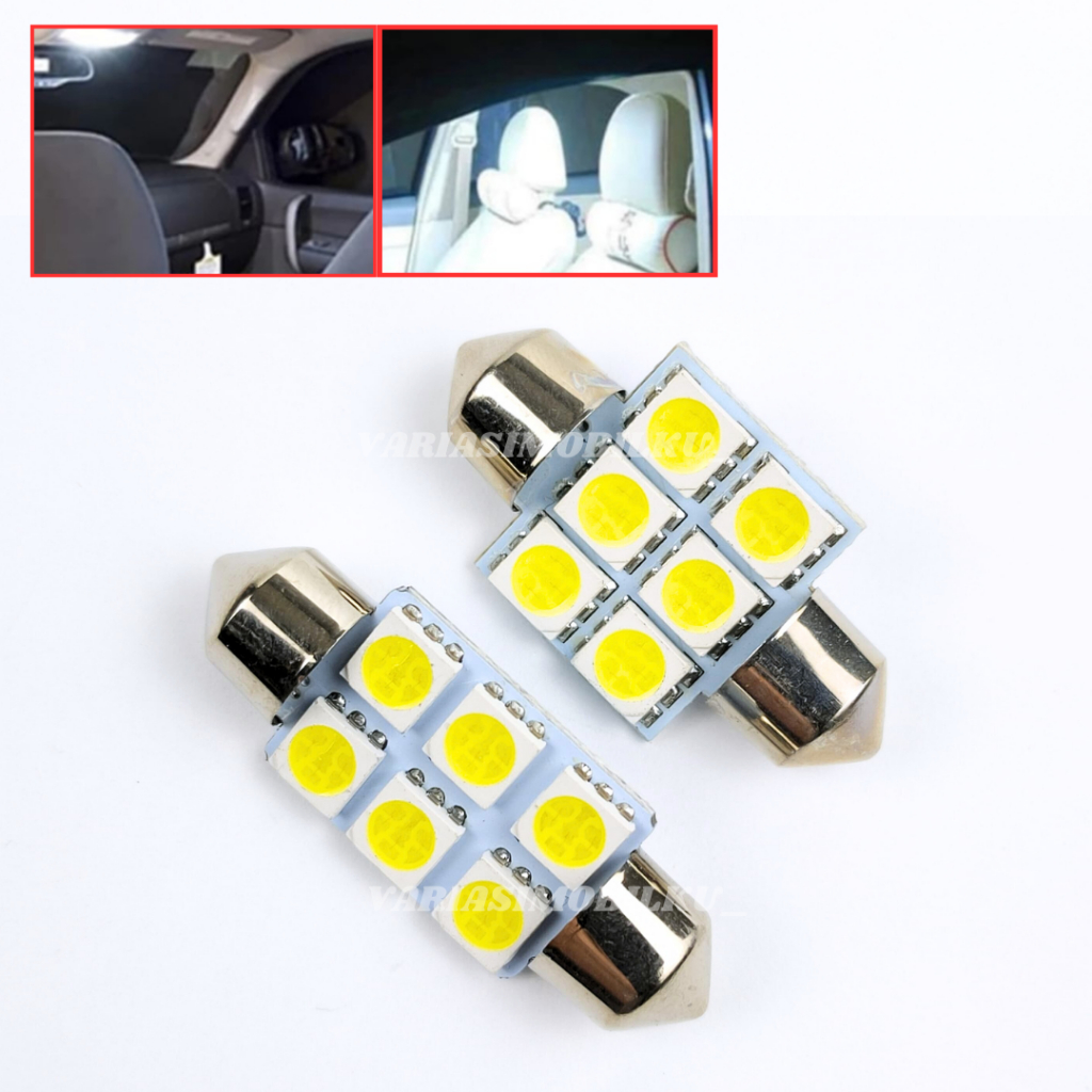 [VRM] LED CABIN CEILING 31 MM / 36 MM 6 POINTS SMD SUPER BRIGHT