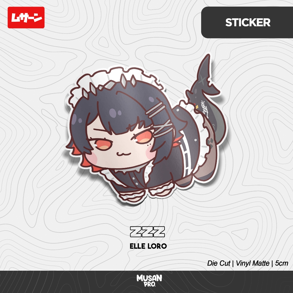 ZZZ Sticker - Ellen - Elle Loro - Musan