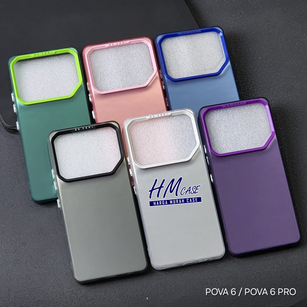 Tecno Pova 6 Tecno Pova 6 Pro Case IMD Hybrid Plate Hologram Case Tecno Pova 6 Tecno Pova 6 Pro