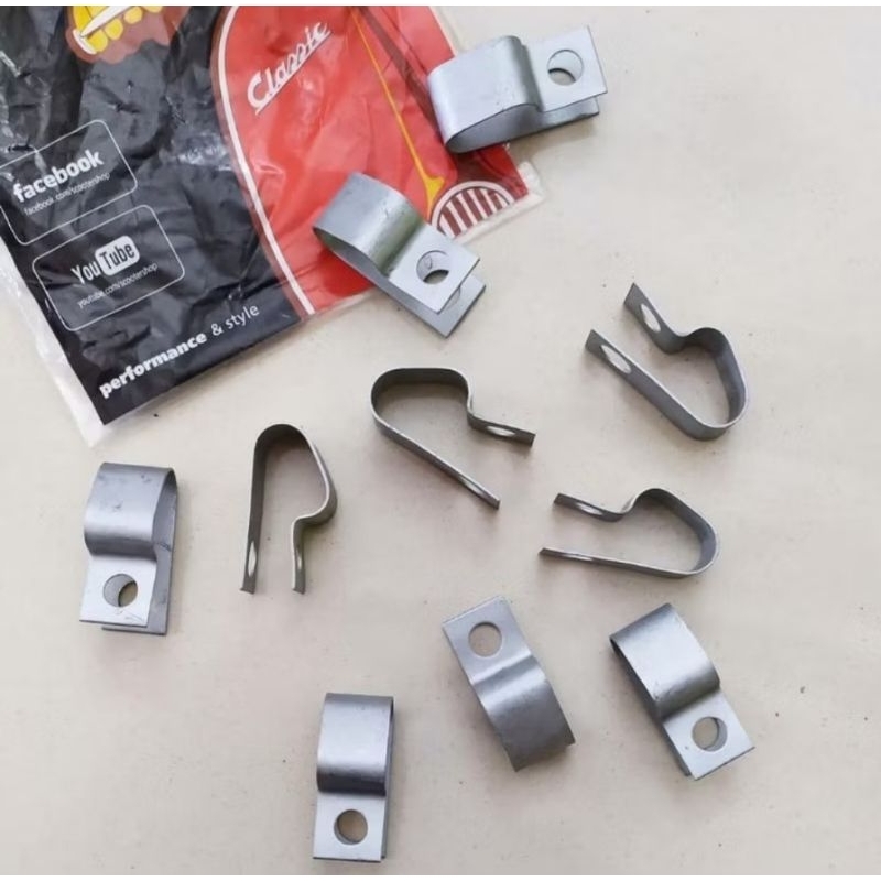 Vespa Pts Coil Cable Clamp Bracket Special Smallframe นําเข้ารายละเอียดรุ่น