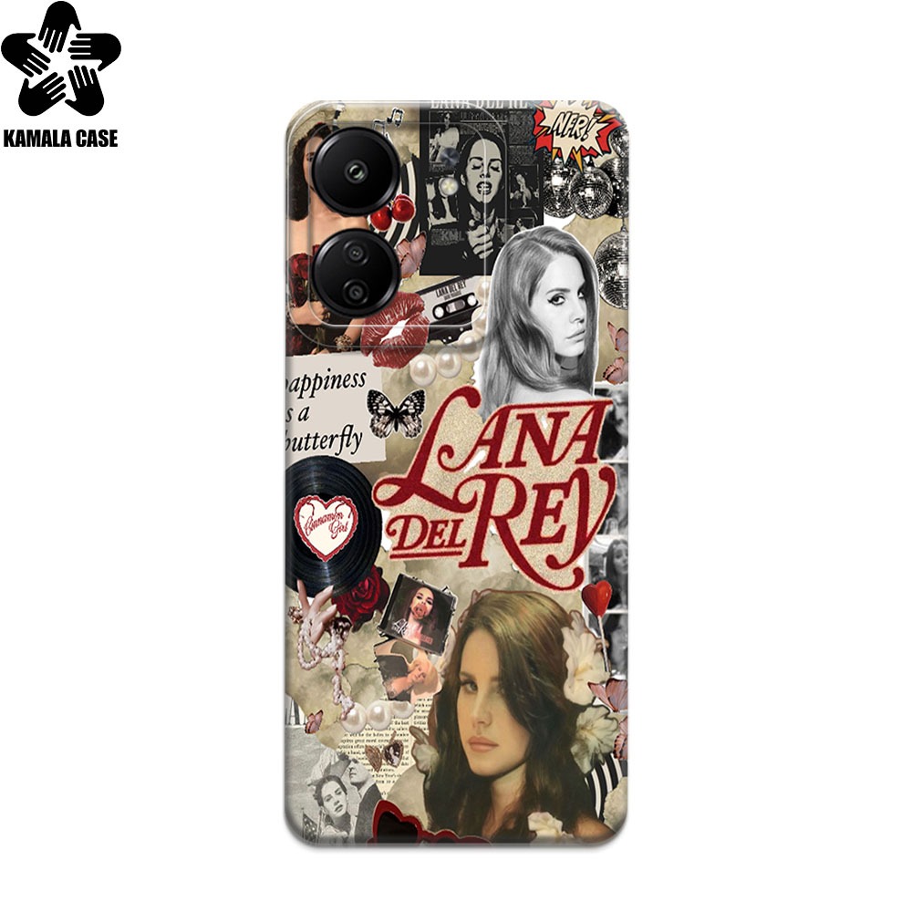 PREMIUM SOFTCASE LANA DEL REY MOTIF สําหรับ REDMI 13C POCO C65 & ALL TYPE REDMI - PRO CAMERA - เคสให