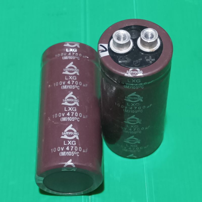 ELCO 100V 4700UF ยี่ห้อ SAMYONG