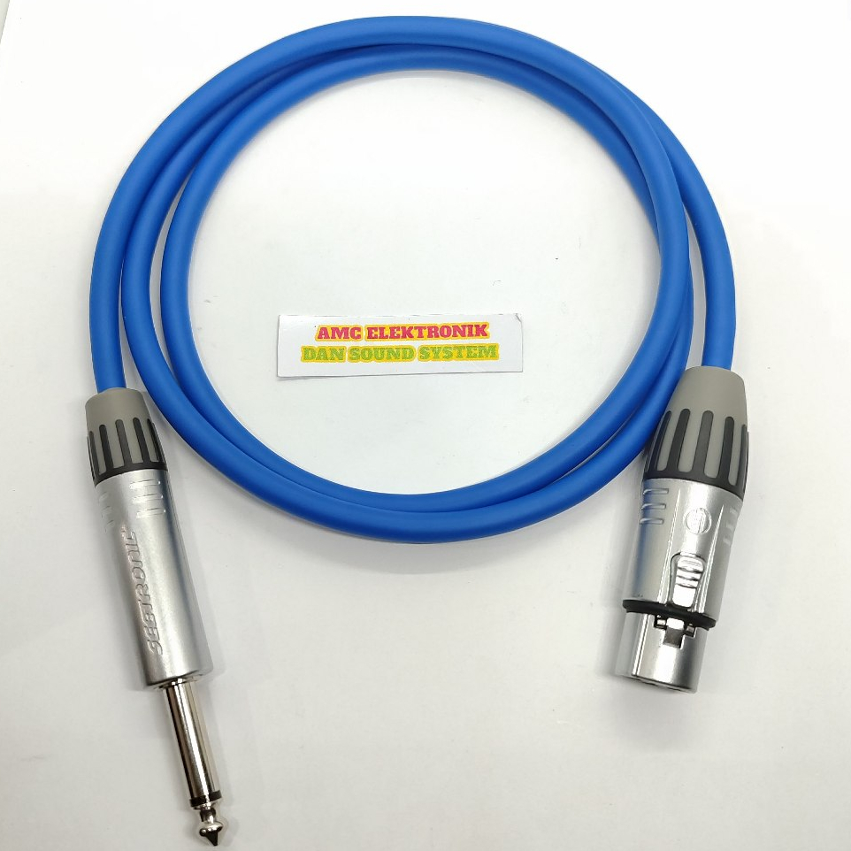 JACK IKAI MONO SEERTRONIC TO XLR CANON หญิงสาย SEERTRONIC MOGAMI 2549