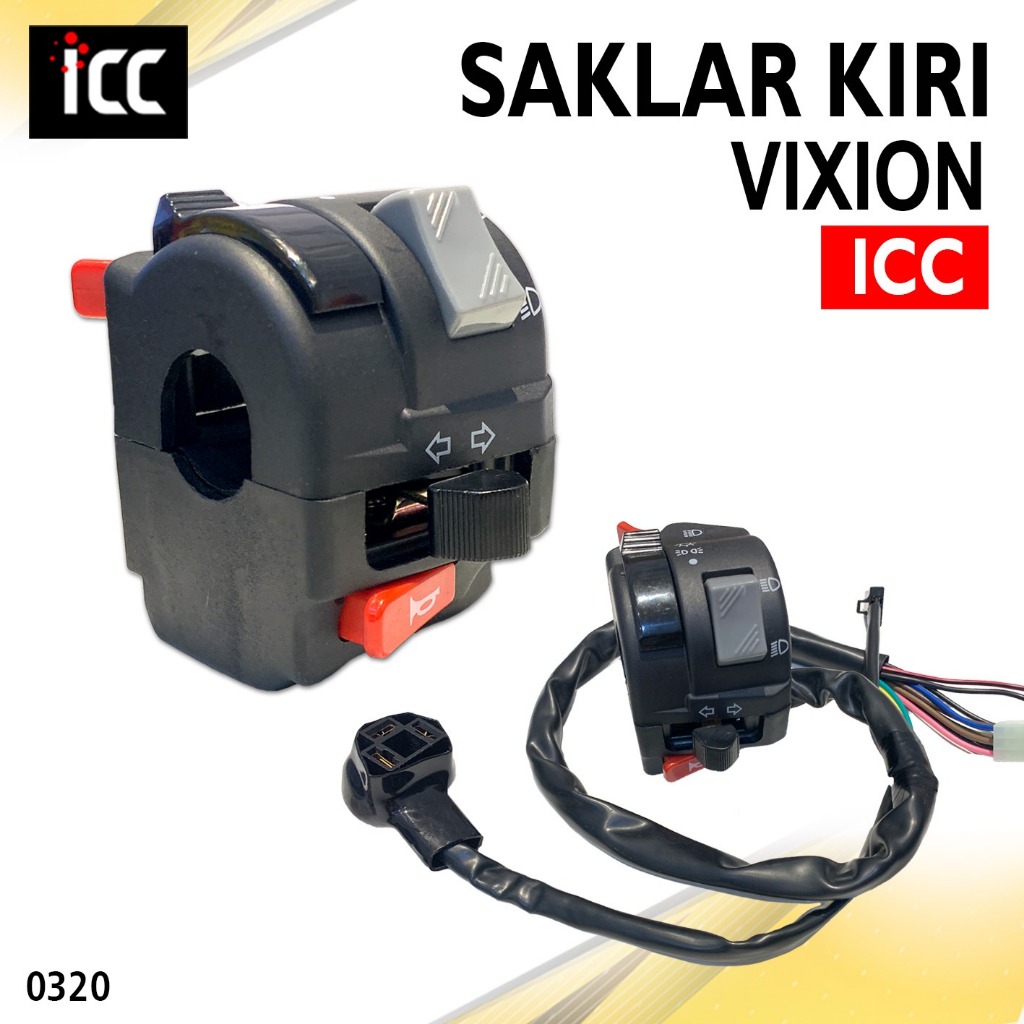 Vixion คานแฮนด์ซ้าย Dim Universal Piw Piw ICC Switch