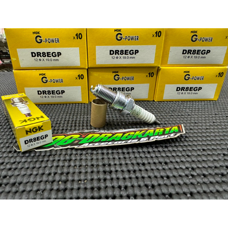 SPARK PLUS NGK GPOWER G-POWER CB GL MP TIGER VERZA SCORPIO DR8EGP เดิม NGK