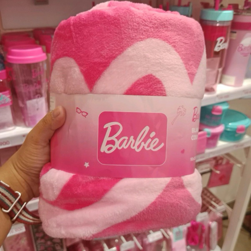 ผ้าห่มพิมพ์ลาย Miniso Barbie Series (ผ้าห่ม)