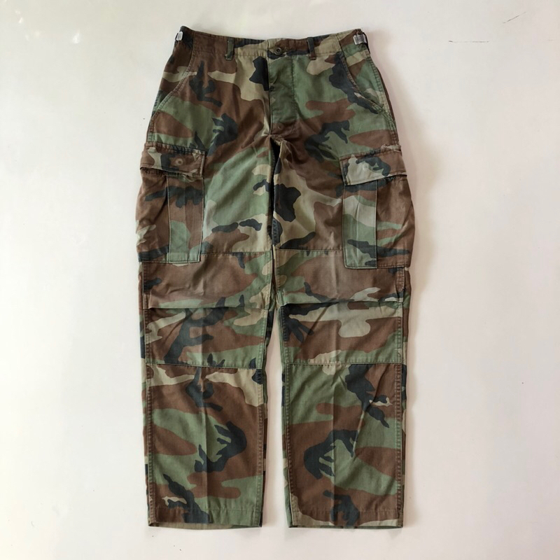 M65 Woodland Camouflage Combat Trausers Cargo Pants Double Knee Big Pocket