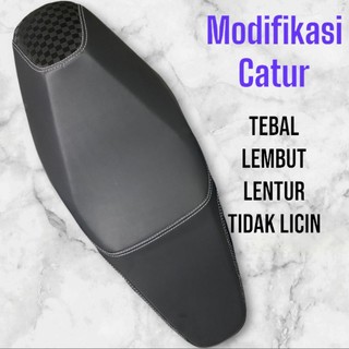 kulit jok motor modifikasi catur untuk semua jenis motor