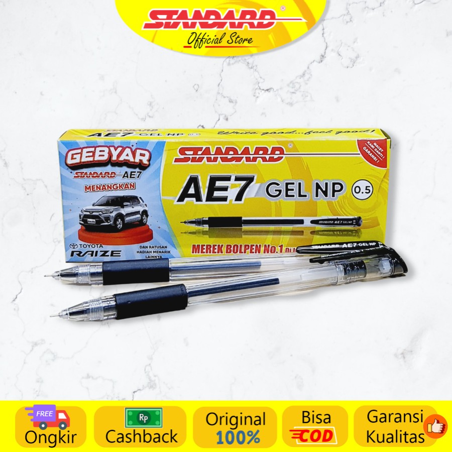 ปากกามาตรฐาน AE7 Gel NP 0.5 มม. 1 ชิ้น