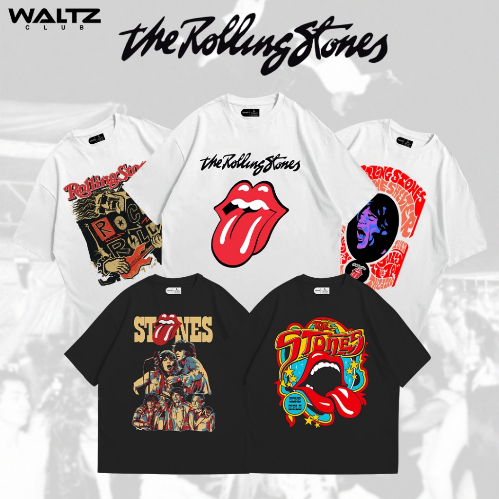 เสื้อยืดวง Rolling Stone Cotton Combed 24s