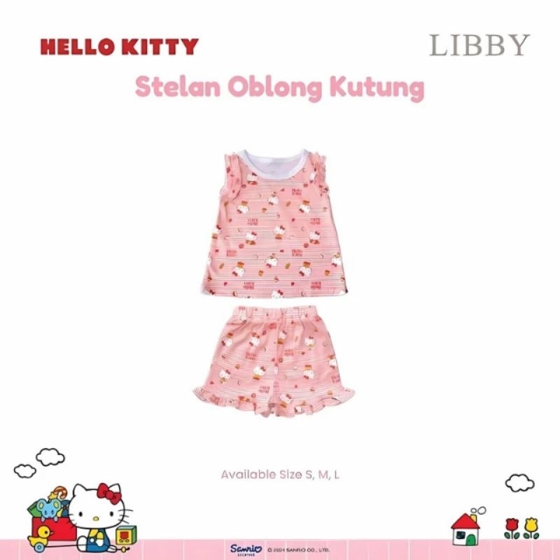 LIBBY Sanrio Ruffle Shorts Set / ชุดนอนเด็ก