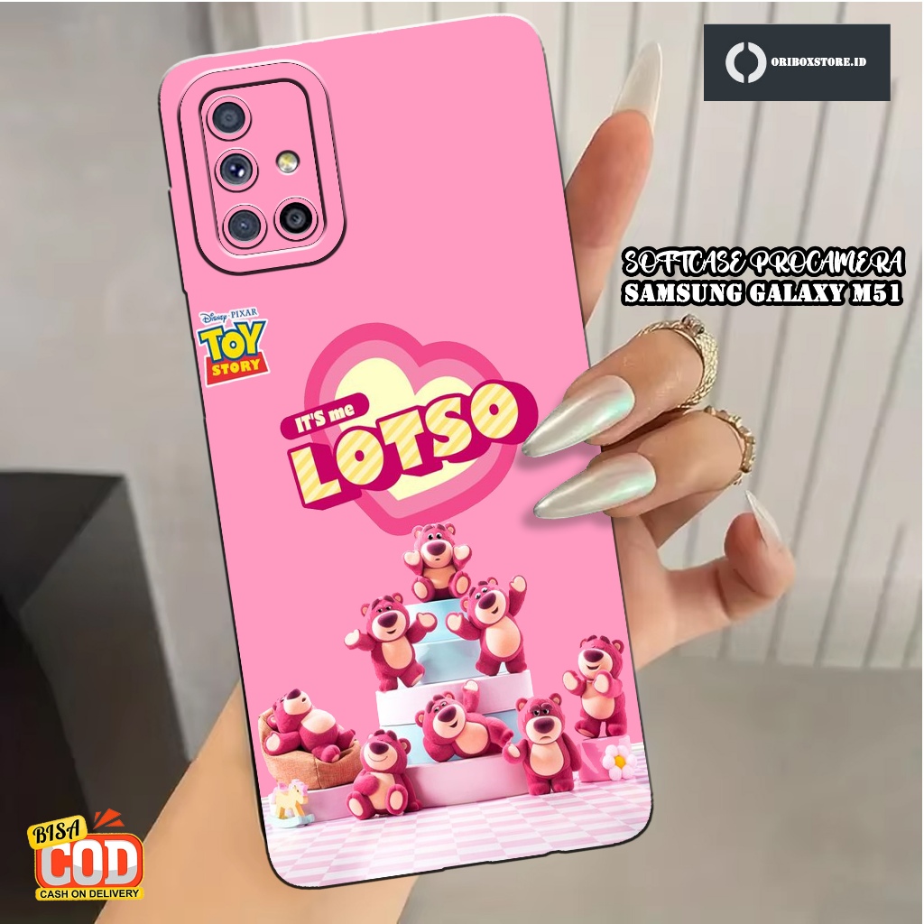 HP เคส SAMSUNG GALAXY M51 ใหม่ล่าสุด - เคสLotso Motif - เคส SAMSUNG GALAXY M51 - SAMSUNG GALAXY M51 