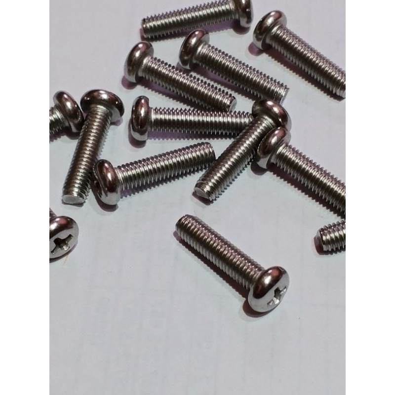 1 ชิ้น JP m5 bolt 2 ซม. plus m5 bolt สแตนเลสไขควง bolt สแตนเลส m5 bolt