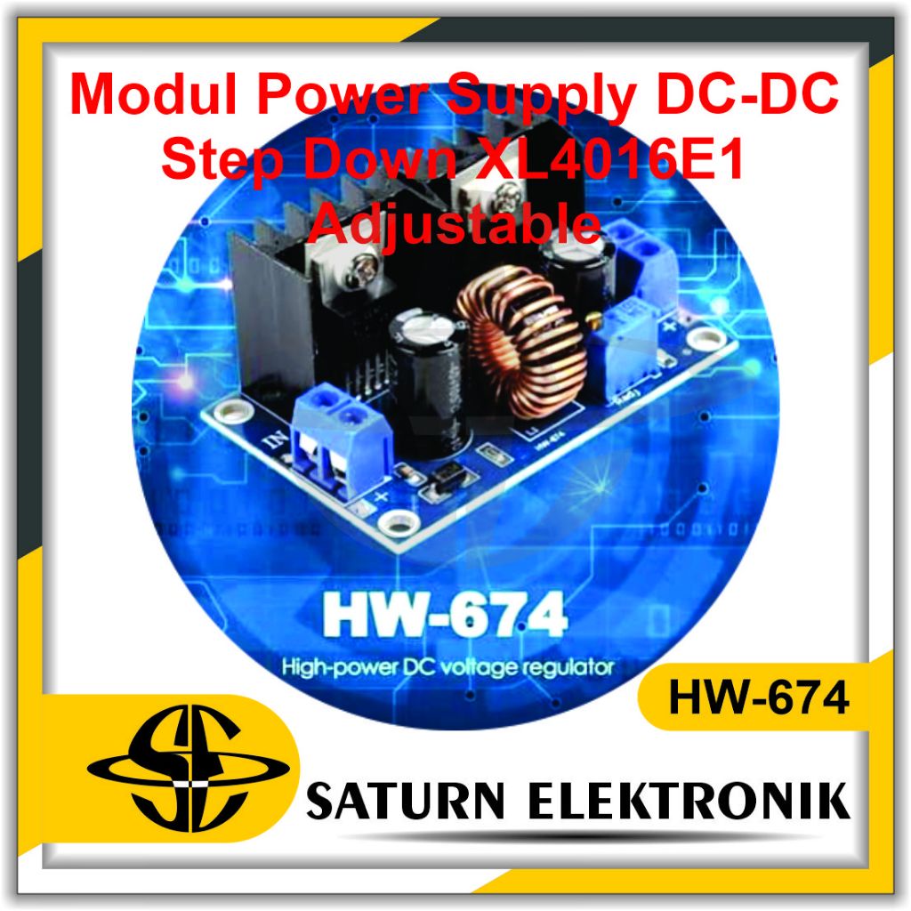 XL4016 ขั้นตอนลง 8A DC-DC Buck Converter XH-M401 XL4016 โมดูล HW-674