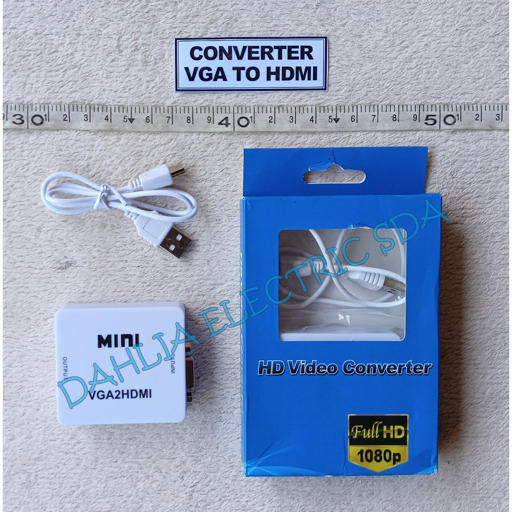 ตัวแปลง VGA เป็น HDMI INPUT